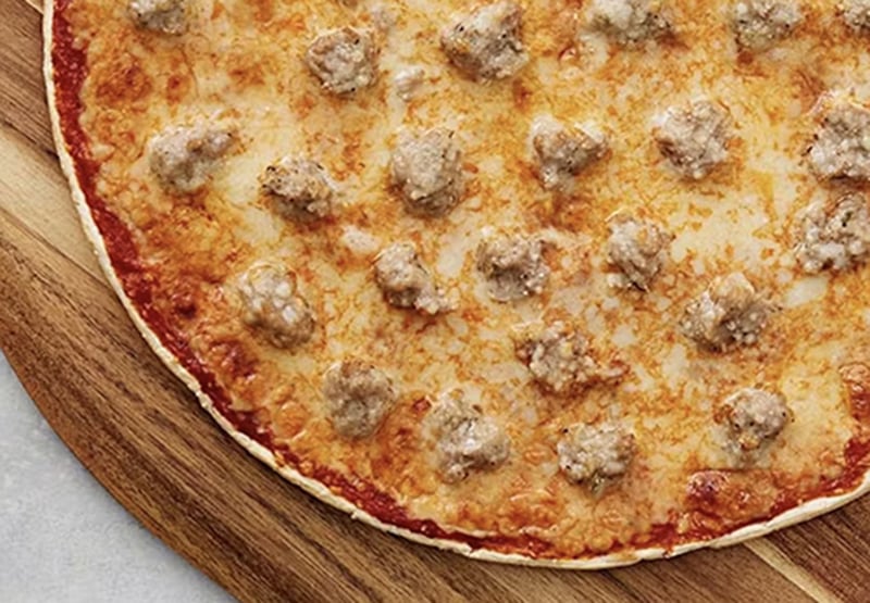 St. Louis Style Sausage Pizza
